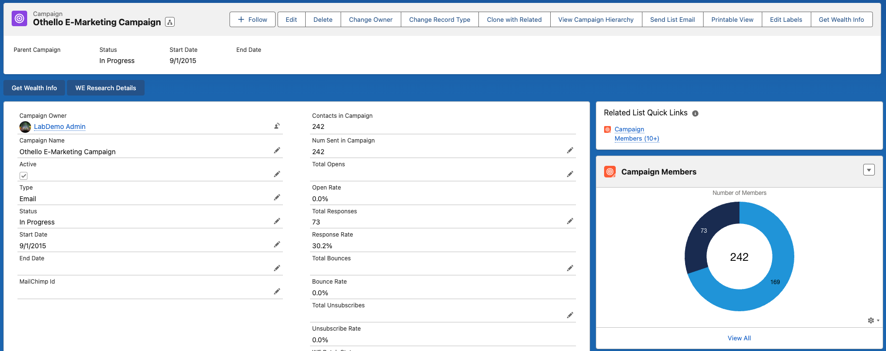 screenshot of Leap Patron Management